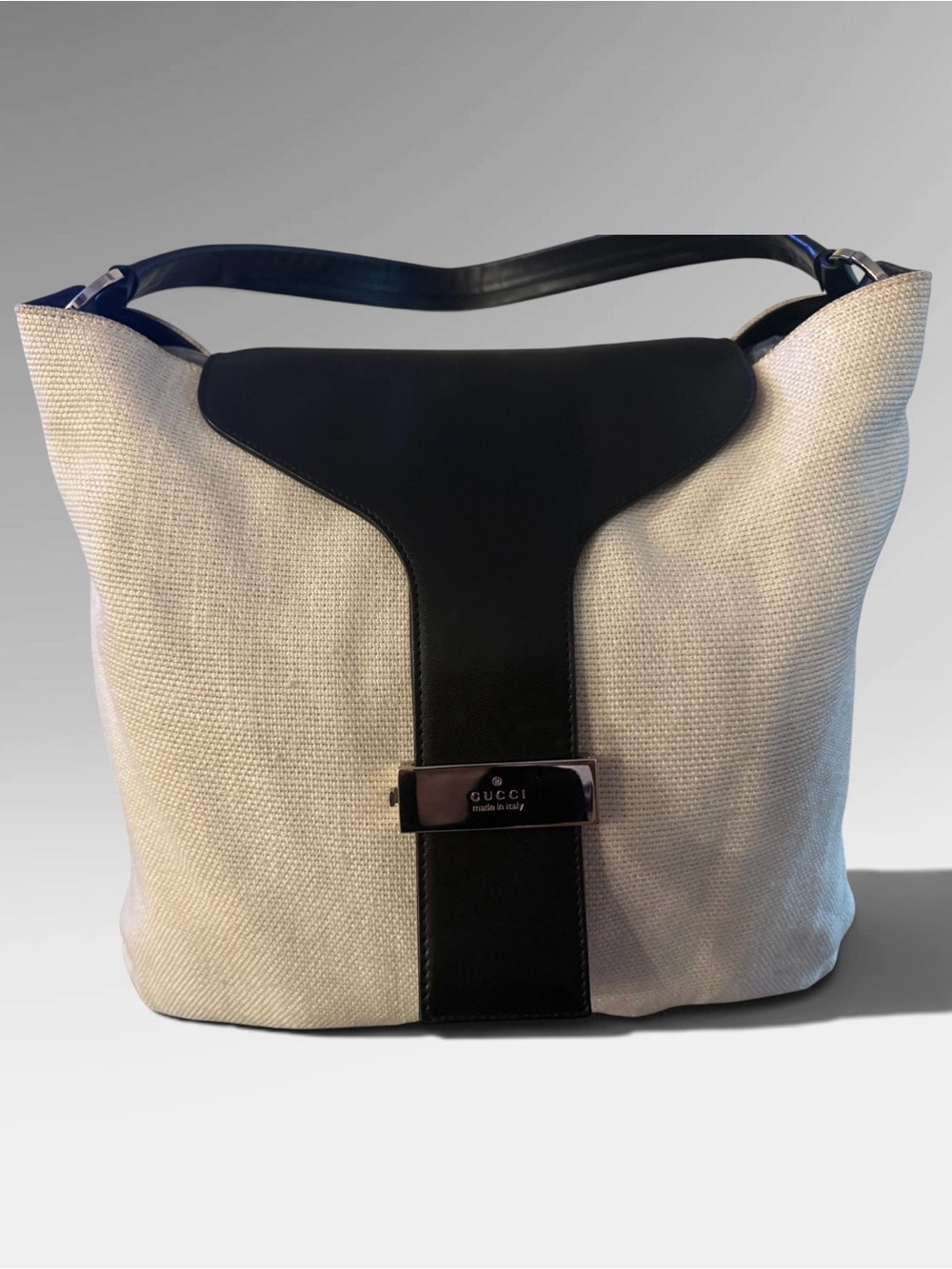Pre-owned Gucci Canvas Tote Bag
